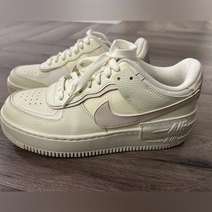 Women’s 9.5 Air Force One Shadow - coconut milk